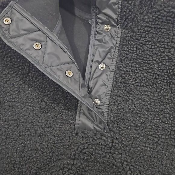 Athleta Size XXS Womens Cozy Sherpa Snap Sweatshirt Soft Fleece NWT - Picture 5 of 10